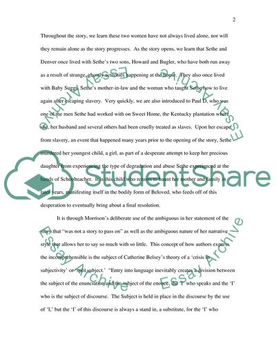 Beloved by Toni Morrison