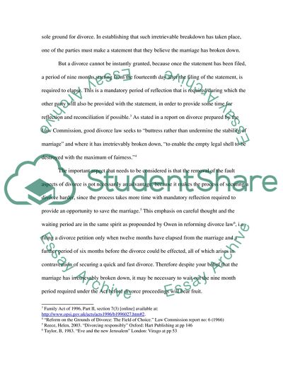 Requirement for a Quick Divorce