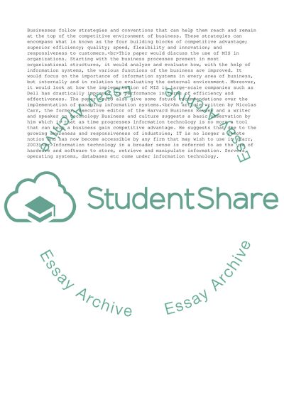 Managing Information Systems