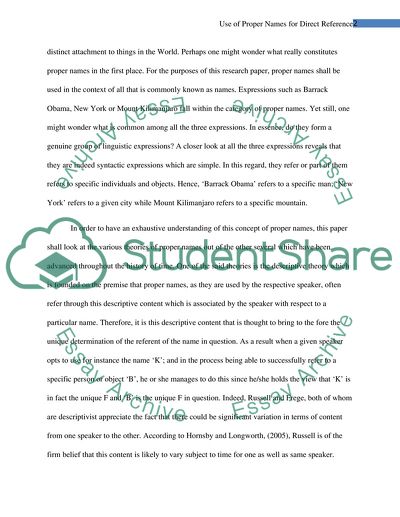 The General Consensus