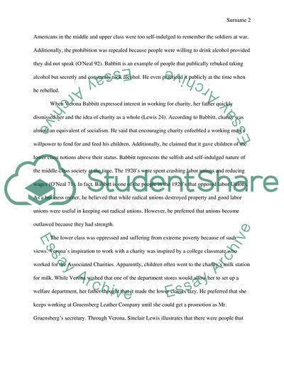 Babbitt by Lewis Sinclair