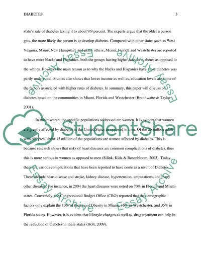 Diabetes in Childhood and Adolescence