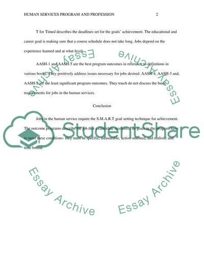 Human Services Program and Profession Unit 3 discussion