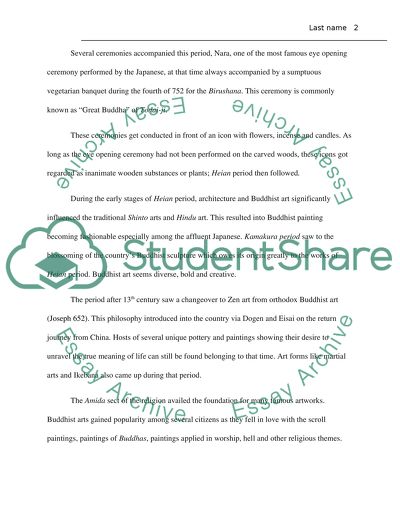 The Art of Jepanese Buddhist