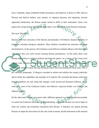 The Banes to the Society of Korea