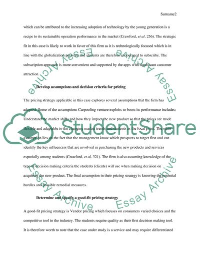 Carpooling apps marketing plan