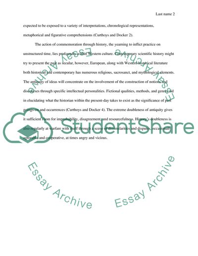 Is the Histoty Fiction