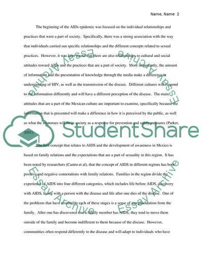 The Portrayal of AIDS in Mexico