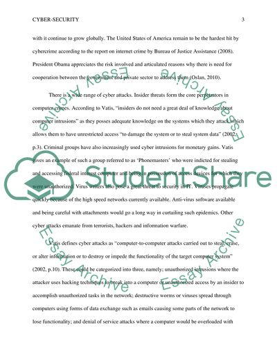 Cyberspace Security Issues