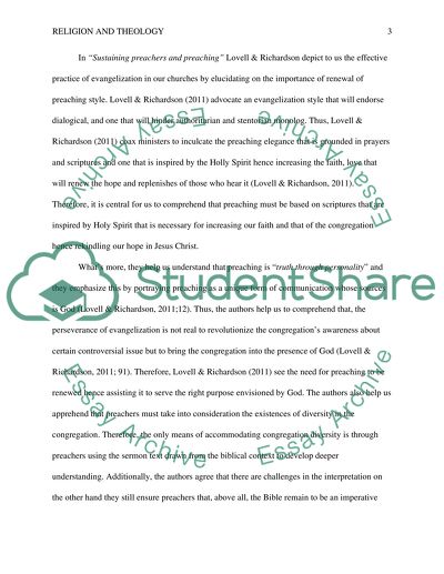 Religion and theology