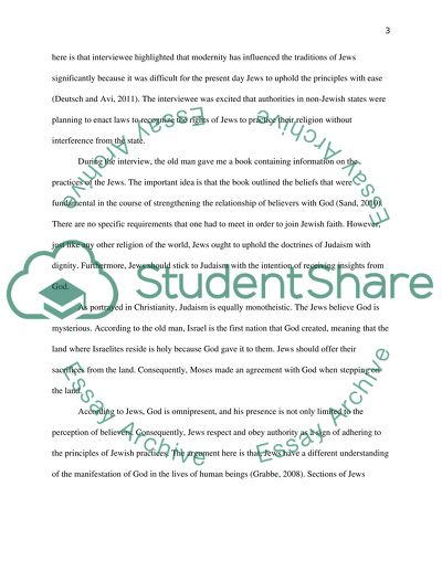 Judaism and Zionist Movement