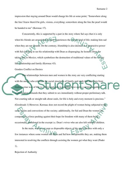 Read an excerpt of Jack Kerouacs On the Road (Read full directions)