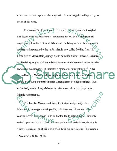 Ibn Ishaqs Life of Muhammad