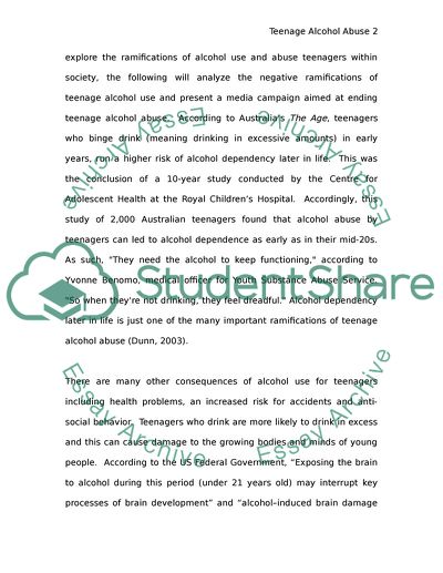 To End Teen Alcohol Abuse