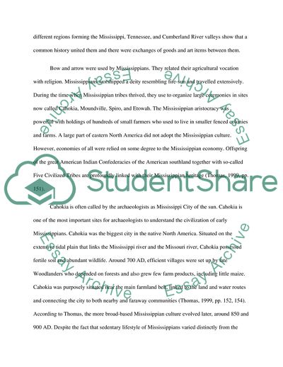 Why Mississippians Could not Make Progress from their Initial Good Work