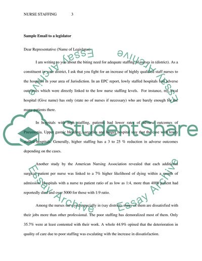 Nurse Staffing Committee in Texas