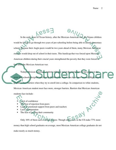 Mexican Discrimination in the US