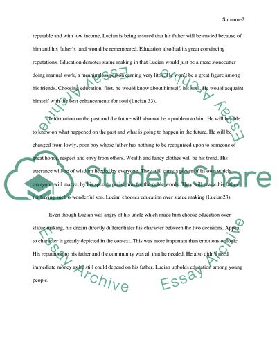 My Dream by Lucian (PDF)