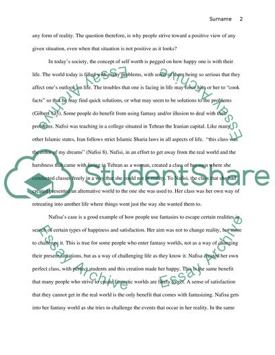 Do People Benefit from Using Fantasy or Illusion to Deal with Their Problems