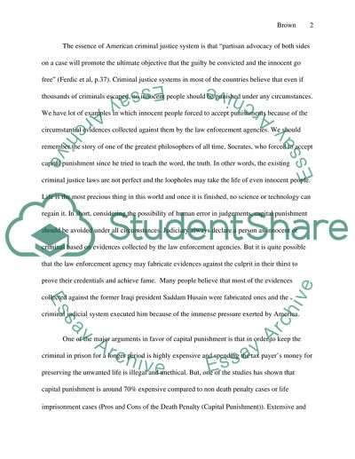 Against Death penalty