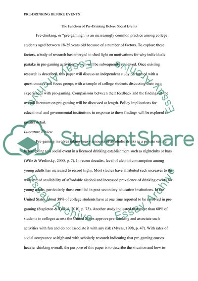 Capstone Research Paper Essay Example | Topics and Well ...