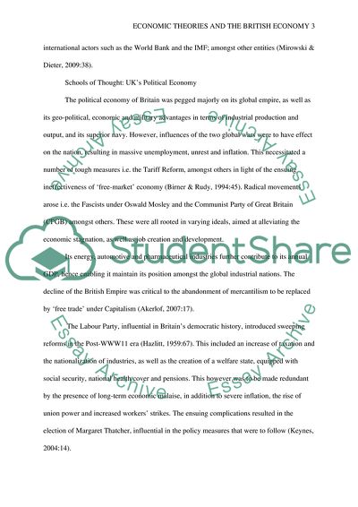 The Theory That Shaped the British Economy