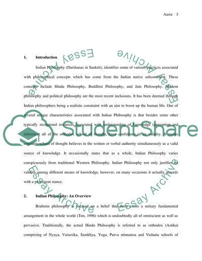 Indian Philosophy: Hindu Philosophy, Buddhist Philosophy, and Jain Philosophy