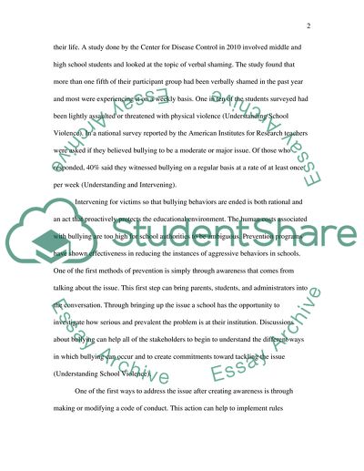 How Should Schools Address Bullying