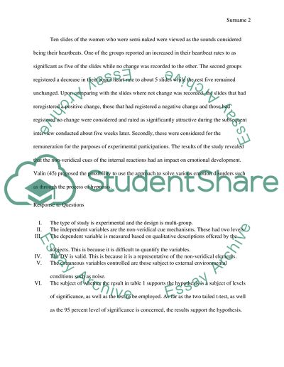 The Foundations of Statistics and Research Method: A Response to Questions