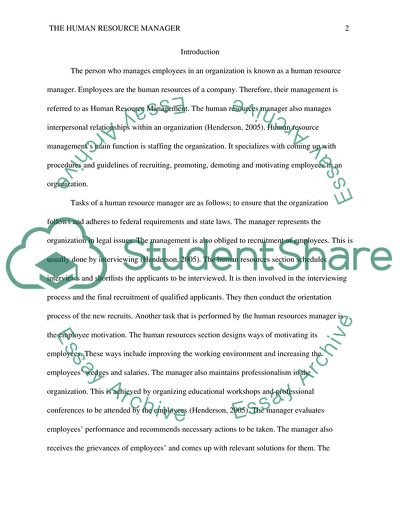 HR Application 3: Analyze