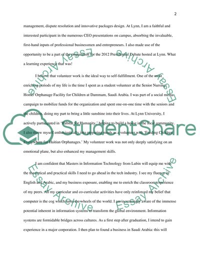 Pursuing the Career in Masters in Information Technology