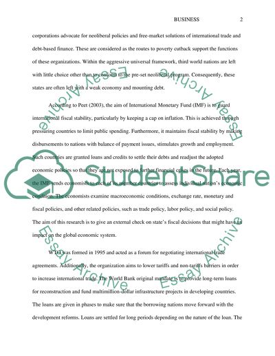 The Intellectual and Institutional Development of Globalization