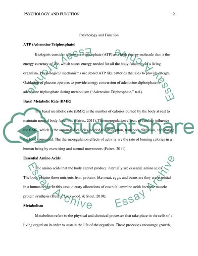 Physiology and Function