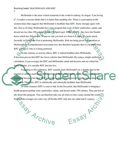 Comparison assignment