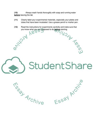 Aseptic Techniques and Cell Counting