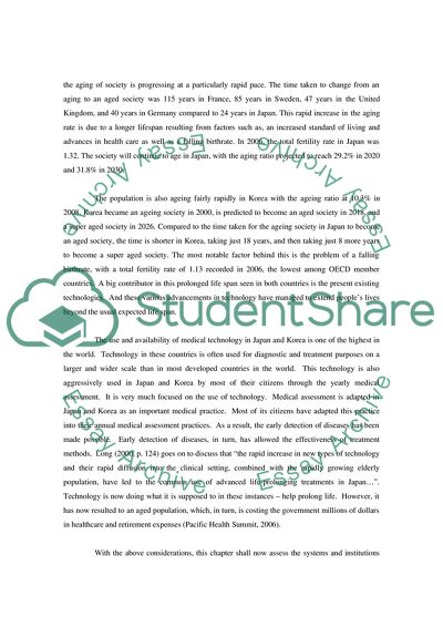 Long Term Care And Technology In Japan And Korea