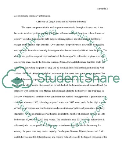 The History of Drug Trafficking