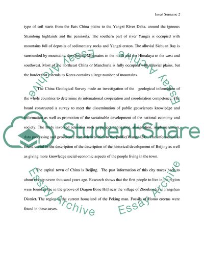 Geology of China - Beijing