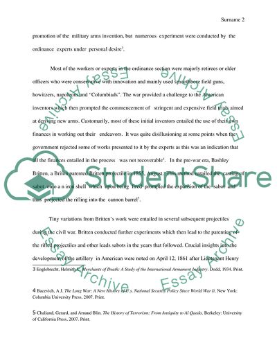 Implementation and Evolution of Indirect Fire in the Civil War