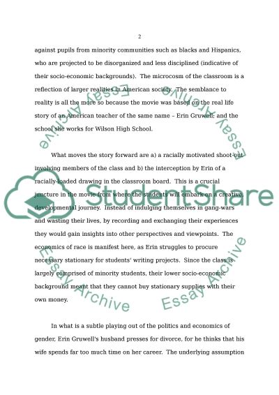 Thesis statement on race and gender