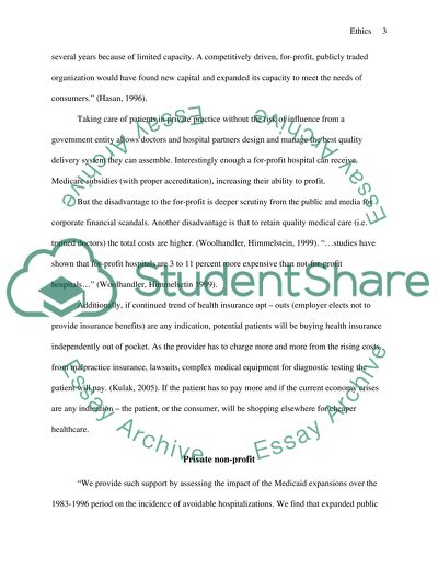 HCM621-0804A-01 Ethics, Policy, and Law in Health Care Management - Phase 1 Discussion Board 2