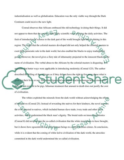 Joseph Conrads Novel Heart of Darkness