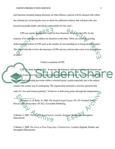 Crown Prosecution Service