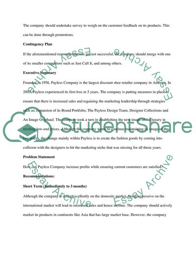 How Can Payless Company Increase Profits While Ensuring Current Customers are Satisfied