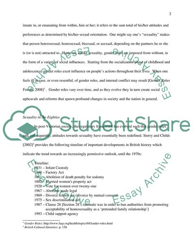 Issues in Contemporary Sociology: Sexuality and Gender