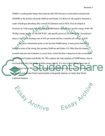 Battery Life-Cycle Analysis