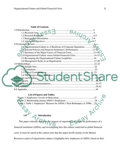Dissertation on asda image