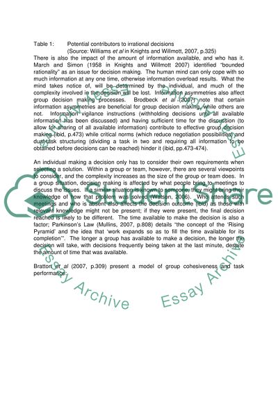 Group Decision-Making Processes