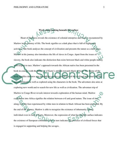 Philosophy and Literature