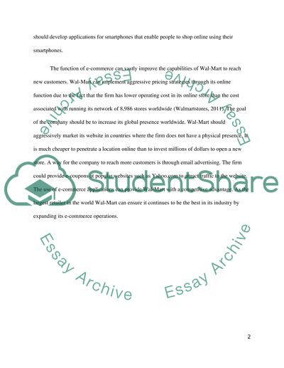 Wal Mart Corporation